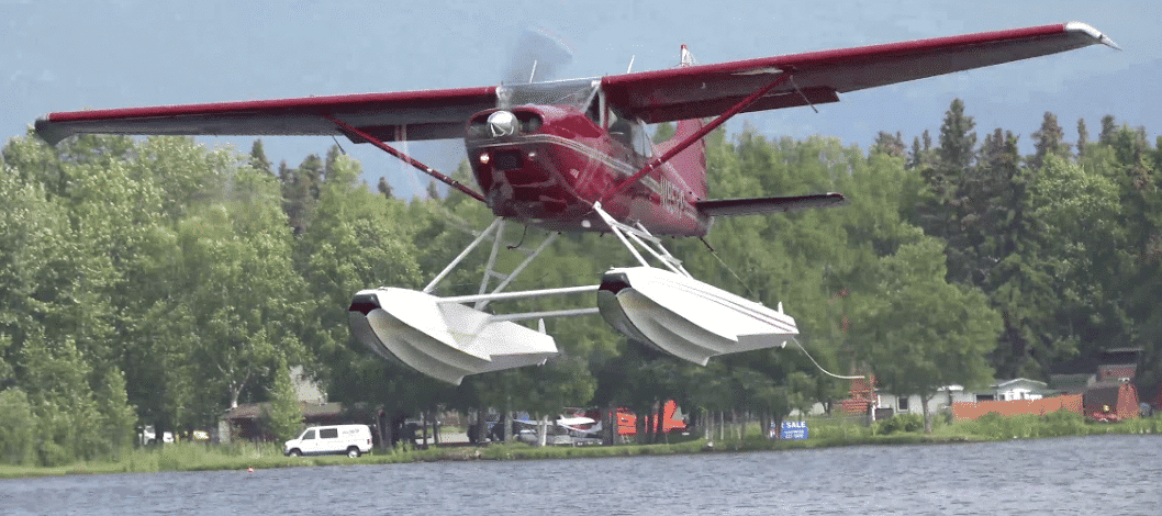 Seaplane take-off